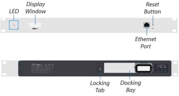 Držiak Ubiquiti CKG2-RM Racková sada pre Cloud Key G2 – Obrázok 2