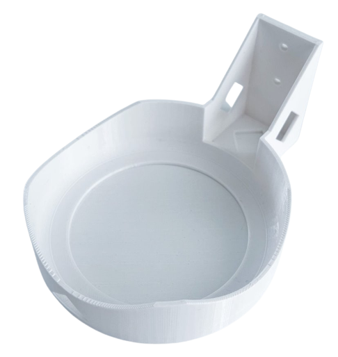 Drziak-na-stenu-pre-TP-Link-DECO-XE75XE75-Pro-na-stenu-biely Držiak na stenu pre TP-Link DECO XE75/XE75 Pro na stenu biely – Obrázok 1