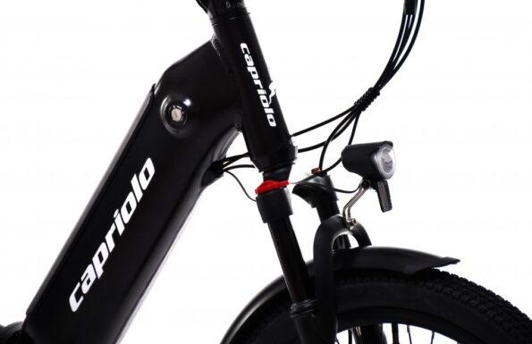 Elektrobicykel Capriolo E-BIKE Folding 20 M:2025 black – Obrázok 7