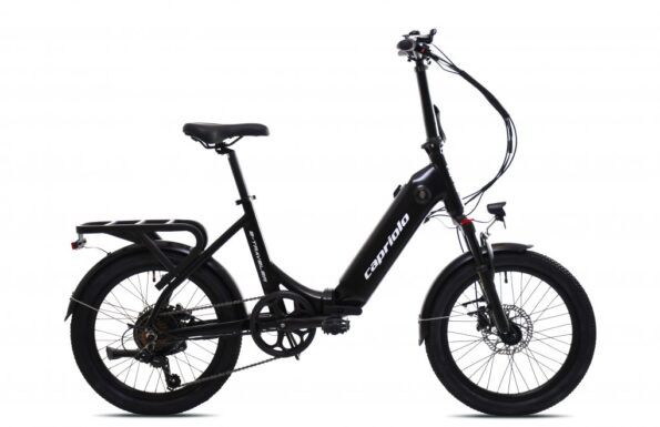 Elektrobicykel Capriolo E-BIKE Folding 20 M:2025 black – Obrázok 8