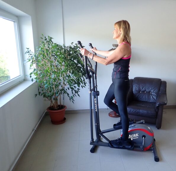 Eliptický trenažér Acra EB5400 magnetický – Obrázok 4