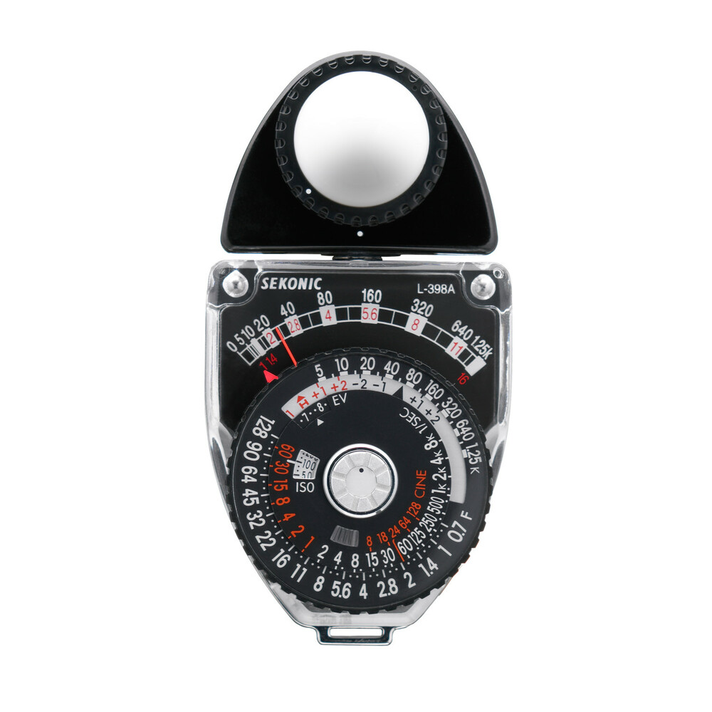 Expozimeter-Sekonic-L-398A-Studio-DeLuxe-III-Analog-Light-Meter Expozimeter Sekonic L-398A Studio DeLuxe III Analog Light Meter – Obrázok 1