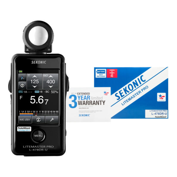 Expozimeter Sekonic L-478 DR LiteMaster PRO pre PocketWizard System Light Meter – Obrázok 6