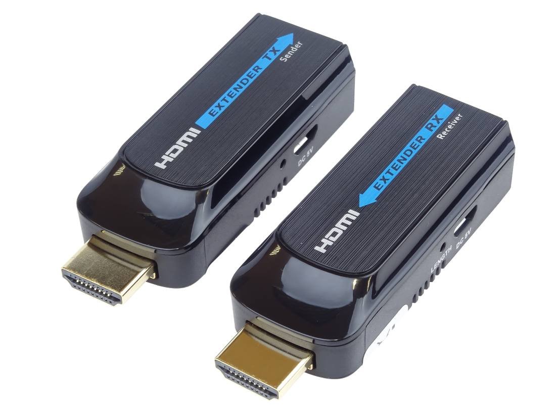 Extender-HDMI-FULL-HD-na-50m-cez-jeden-kabel-Cat6 Extender HDMI FULL HD na 50m cez jeden kábel Cat6 – Obrázok 1
