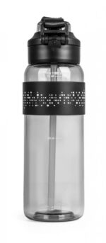 Fľaša G21 na pitie 1000 ml 2v1, sivá – Obrázok 3