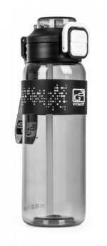 Fľaša G21 na pitie 1000 ml 2v1, sivá – Obrázok 4