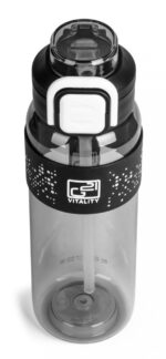 Fľaša G21 na pitie 1000 ml 2v1, sivá – Obrázok 5