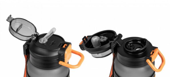 Fľaša G21 na pitie 1000 ml 2v1, sivá zmrznutá – Obrázok 12