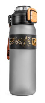Fľaša G21 na pitie 1000 ml 2v1, sivá zmrznutá – Obrázok 4