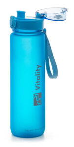 Fľaša G21 na pitie, 1000 ml, modrá-zmrznutá – Obrázok 2