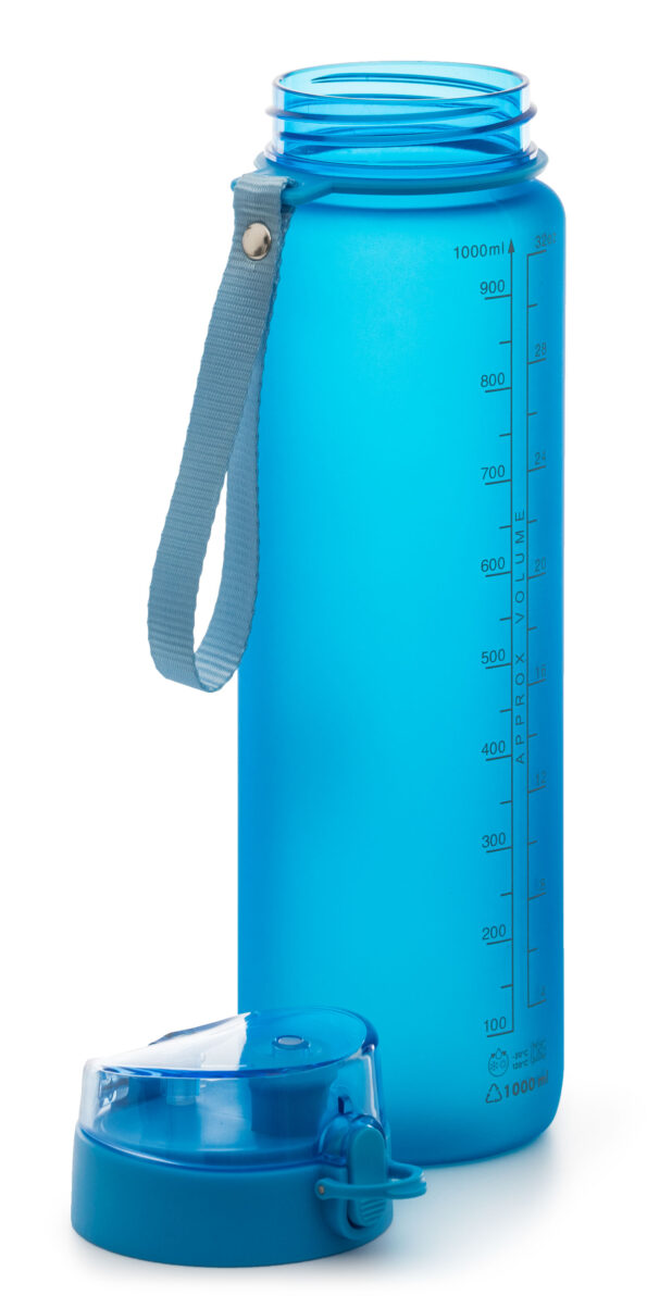 Fľaša G21 na pitie, 1000 ml, modrá-zmrznutá – Obrázok 3