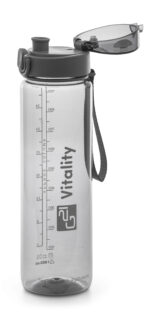 Fľaša G21 na pitie, 1000 ml, sivá – Obrázok 2