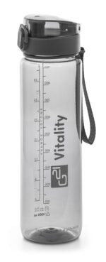 Fľaša G21 na pitie, 1000 ml, sivá