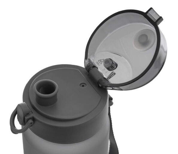 Fľaša G21 na pitie, 1000 ml, sivá-zmrznutá – Obrázok 4