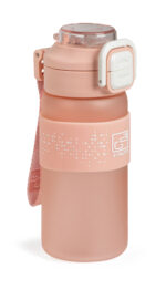 Fľaša G21 na pitie 600 ml 2v1, ružová zmrznutá