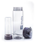 Fľaša G21 na smoothie/juice, 600 ml, sivá – Obrázok 3