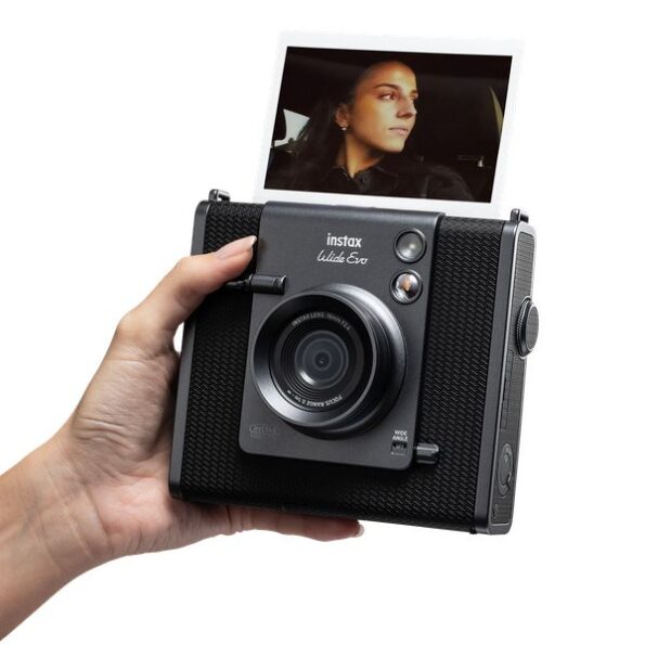 Fotoaparát Fujifilm Instax WIDE EVO BLACK EX D – Obrázok 3