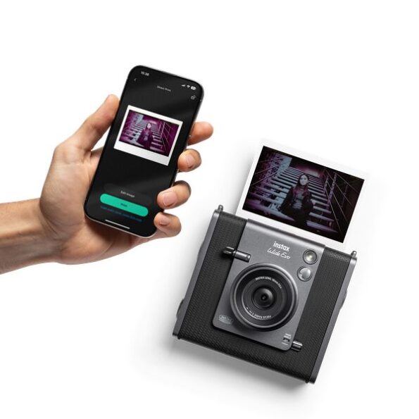 Fotoaparát Fujifilm Instax WIDE EVO BLACK EX D – Obrázok 4