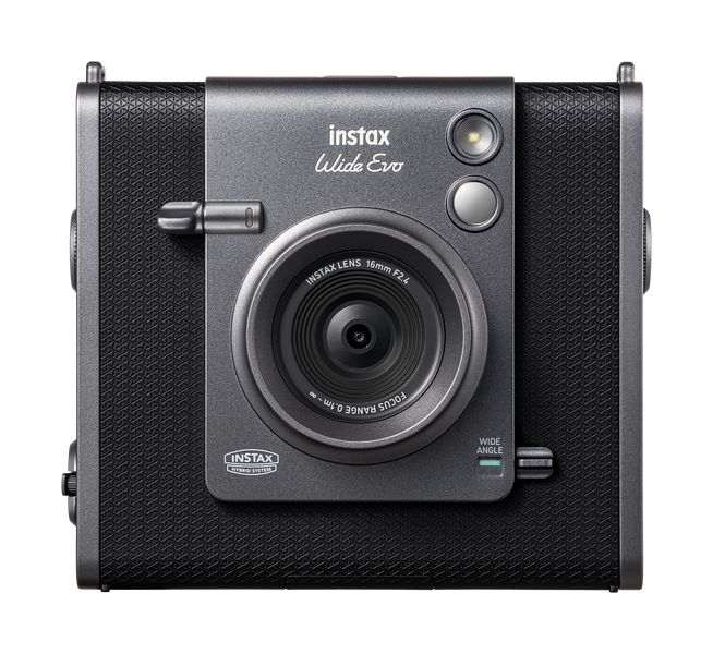 Fotoaparat-Fujifilm-Instax-WIDE-EVO-BLACK-EX-D Fotoaparát Fujifilm Instax WIDE EVO BLACK EX D – Obrázok 1