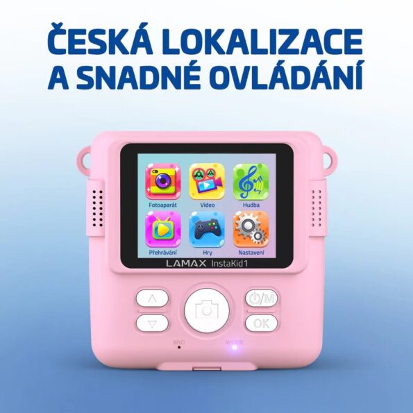 Fotoaparát Lamax  InstaKid1 Pink – Obrázok 4