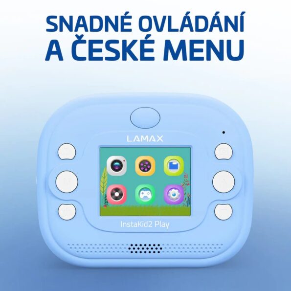 Fotoaparát Lamax  InstaKid2 Play Blue – Obrázok 5