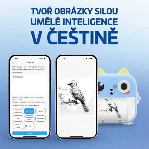 Fotoaparát Lamax  InstaKid2 Plus Blue – Obrázok 5