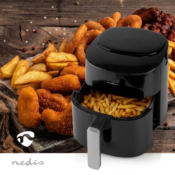 Fritéza Nedis teplovzdušná, 4,2 l, KAAF160BK – Obrázok 2