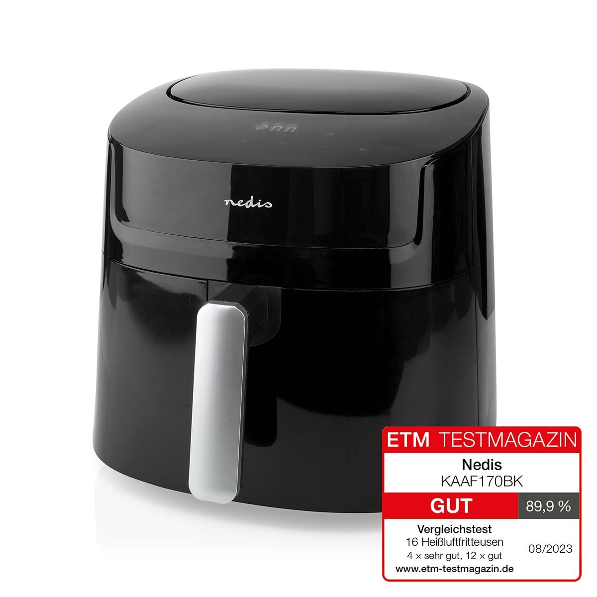 Friteza-Nedis-teplovzdusna-72-l-KAAF170BK Fritéza Nedis teplovzdušná, 7,2 l, KAAF170BK – Obrázok 1