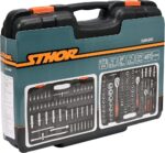 Gola súprava Sthor 1/2", 3/8", 1/4" 173ks TO-58688 – Obrázok 3
