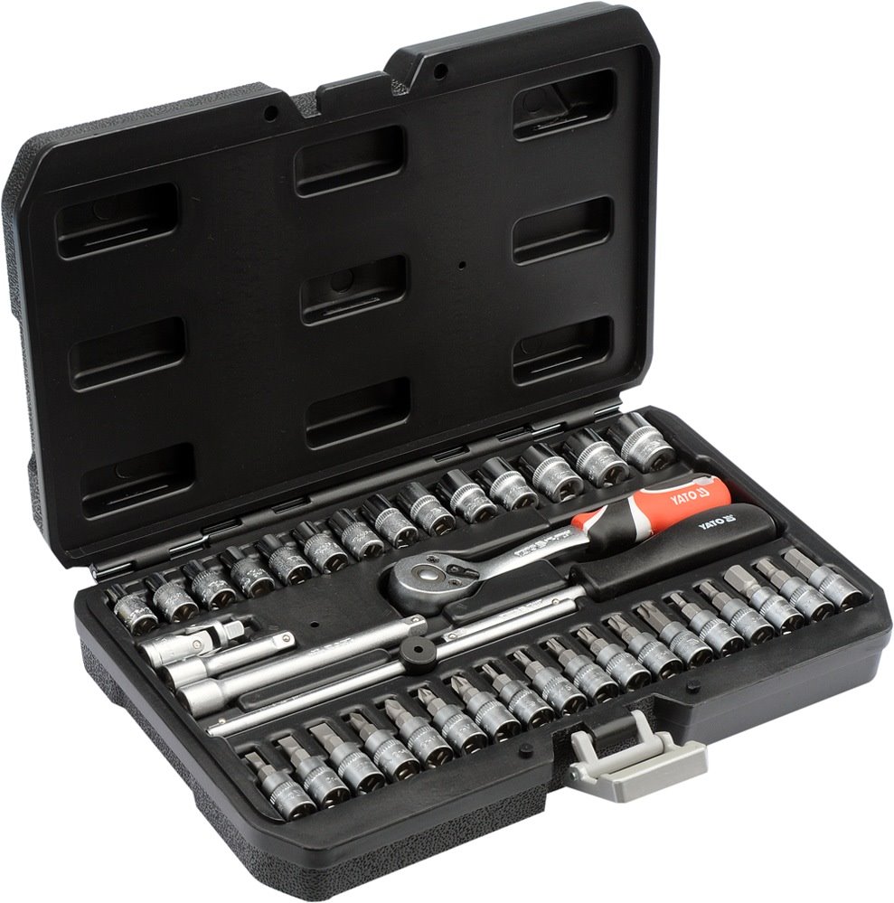Gola-suprava-Yato-14-38-ks-XS-YT-14471 Gola súprava Yato 1/4" 38 ks XS YT-14471 – Obrázok 1