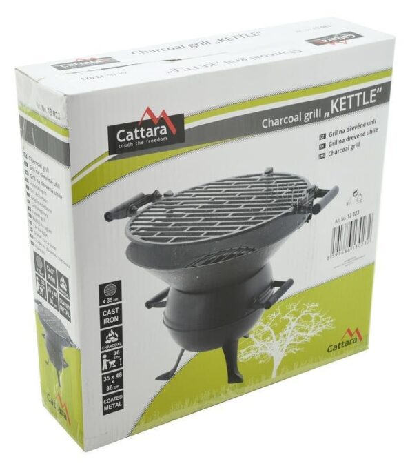 Gril Cattara KETTLE 35cm – Obrázok 5
