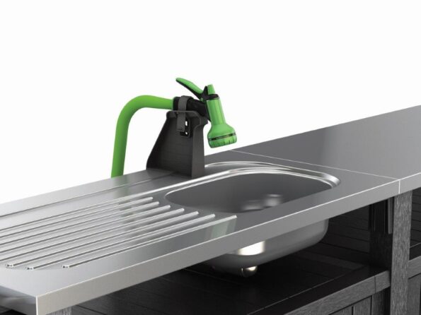 Grilovací stolík Keter UNITY Chef 415 L grafitový – Obrázok 5