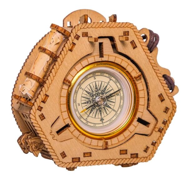 Hlavolam EscapeWelt 3D drevený Blackbeard's Compass – Obrázok 12