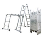 Hliníkový rebrík G21 GA-SZ-4x3-3,7M multifunkčné + podlážka