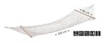 Hojdacia sieť Cattara 200x80cm – Obrázok 4