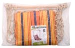 Hojdačka Cattara 95x50cm červeno-oranžová – Obrázok 5