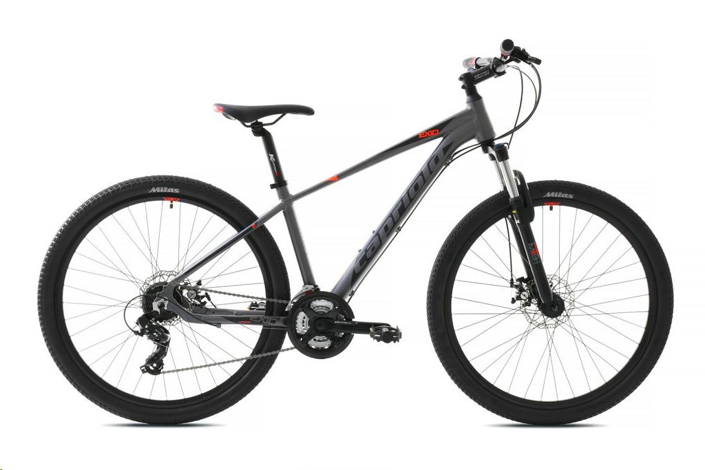Horsky-bicykel-Capriolo-EXID-27516-tmavoseda-2020 Horský bicykel Capriolo EXID 27,5"/16" tmavošedá (2020) – Obrázok 1