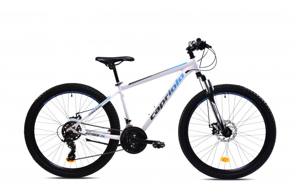 Horsky-bicykel-Capriolo-OXYGEN-2916-biely Horský bicykel Capriolo OXYGEN 29"/16" biely – Obrázok 1