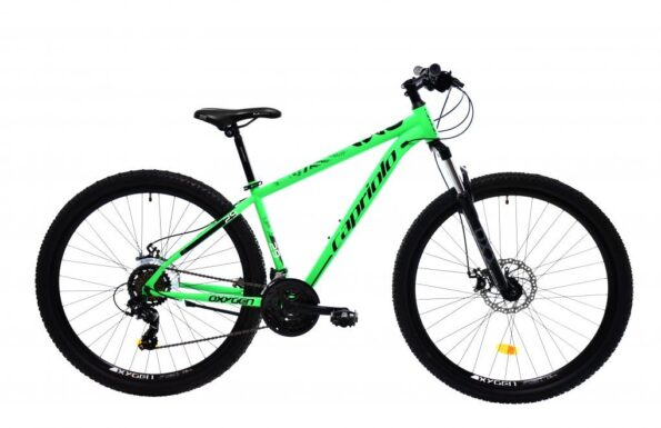 Horský bicykel Capriolo OXYGEN 29"/16" zelený – Obrázok 7