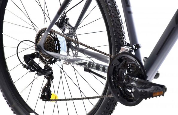 Horský bicykel Capriolo OXYGEN 29"/19" sivo-čierny – Obrázok 2