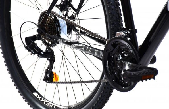 Horský bicykel Capriolo OXYGEN 29"/21HT black white blue čierny – Obrázok 3