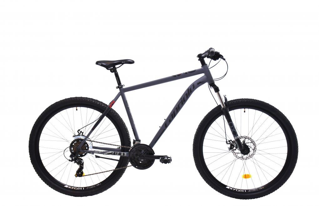 Horsky-bicykel-Capriolo-OXYGEN-2921HT-grey-black-red-cierny Horský bicykel Capriolo OXYGEN 29"/21HT grey black red čierny – Obrázok 1