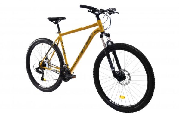Horský bicykel Capriolo OXYGEN 29"/21HT mustard čierny – Obrázok 5