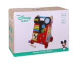 Hračka Disney baby drevené aktívne chodítko Mickey – Obrázok 3
