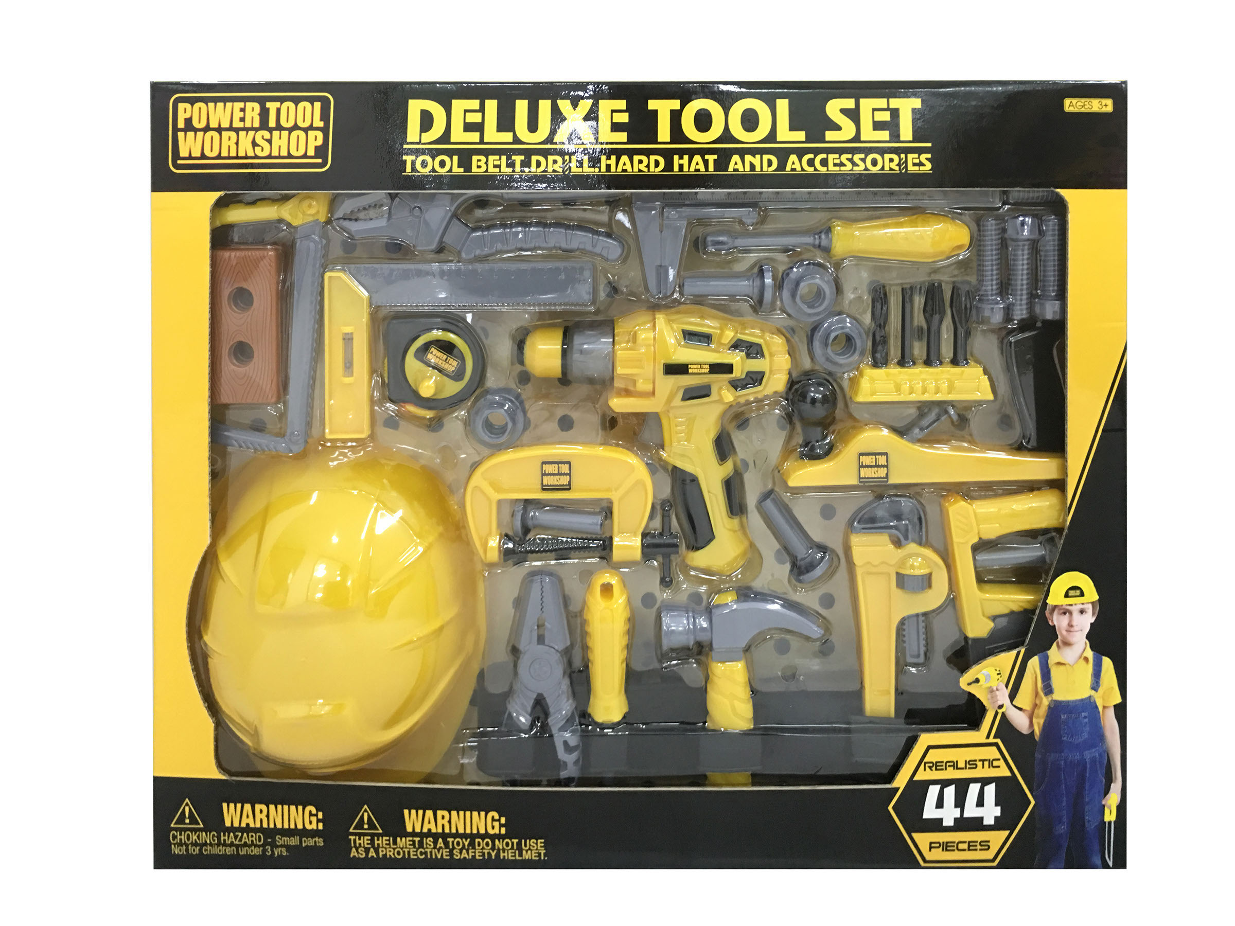 Hracka-G21-Detske-naradie-DELUXE-TOOLS-44-dielov Hračka G21 Detské náradie DELUXE TOOLS, 44 dielov – Obrázok 1