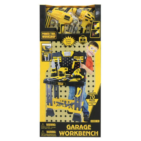 Hračka G21 Pracovný stôl s náradím DELUXE TOOLS – Obrázok 6
