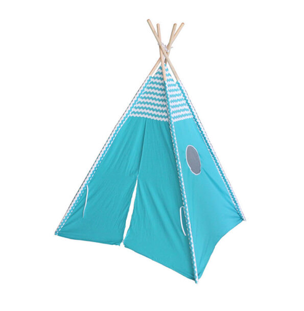 Hračka G21 stan Teepee Letné nebo, modré – Obrázok 5