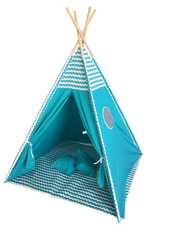 Hracka-G21-stan-Teepee-Letne-nebo-modre Hračka G21 stan Teepee Letné nebo, modré – Obrázok 1