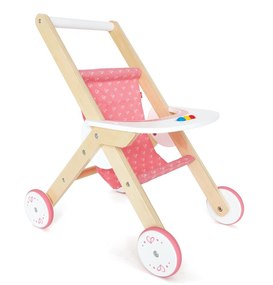 Hracka-Hape-Hape-Kocik-pre-babiku Hračka Hape Hape Kočík pre bábiku – Obrázok 1
