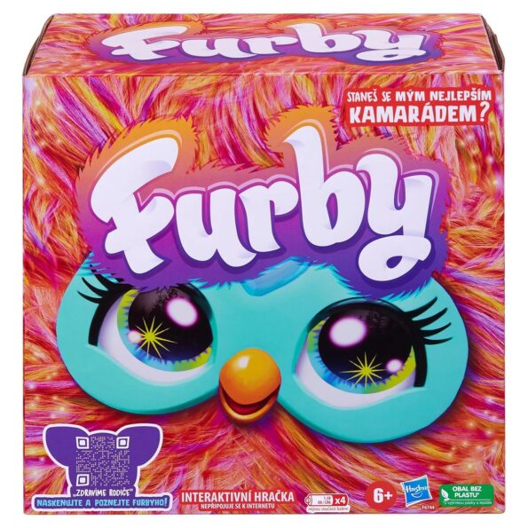 Hračka Hasbro - Furby korálový CZ verze – Obrázok 2
